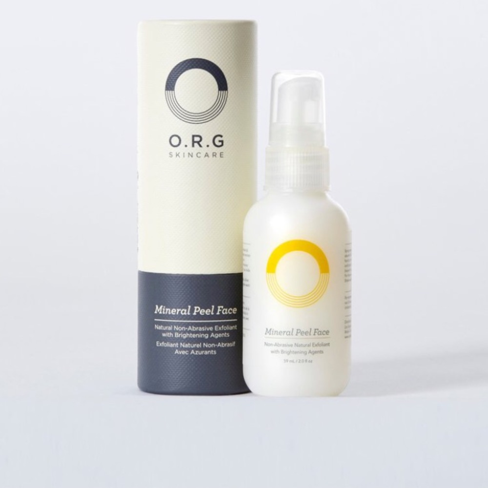 O.R.G Skincare Mineral Peel Face